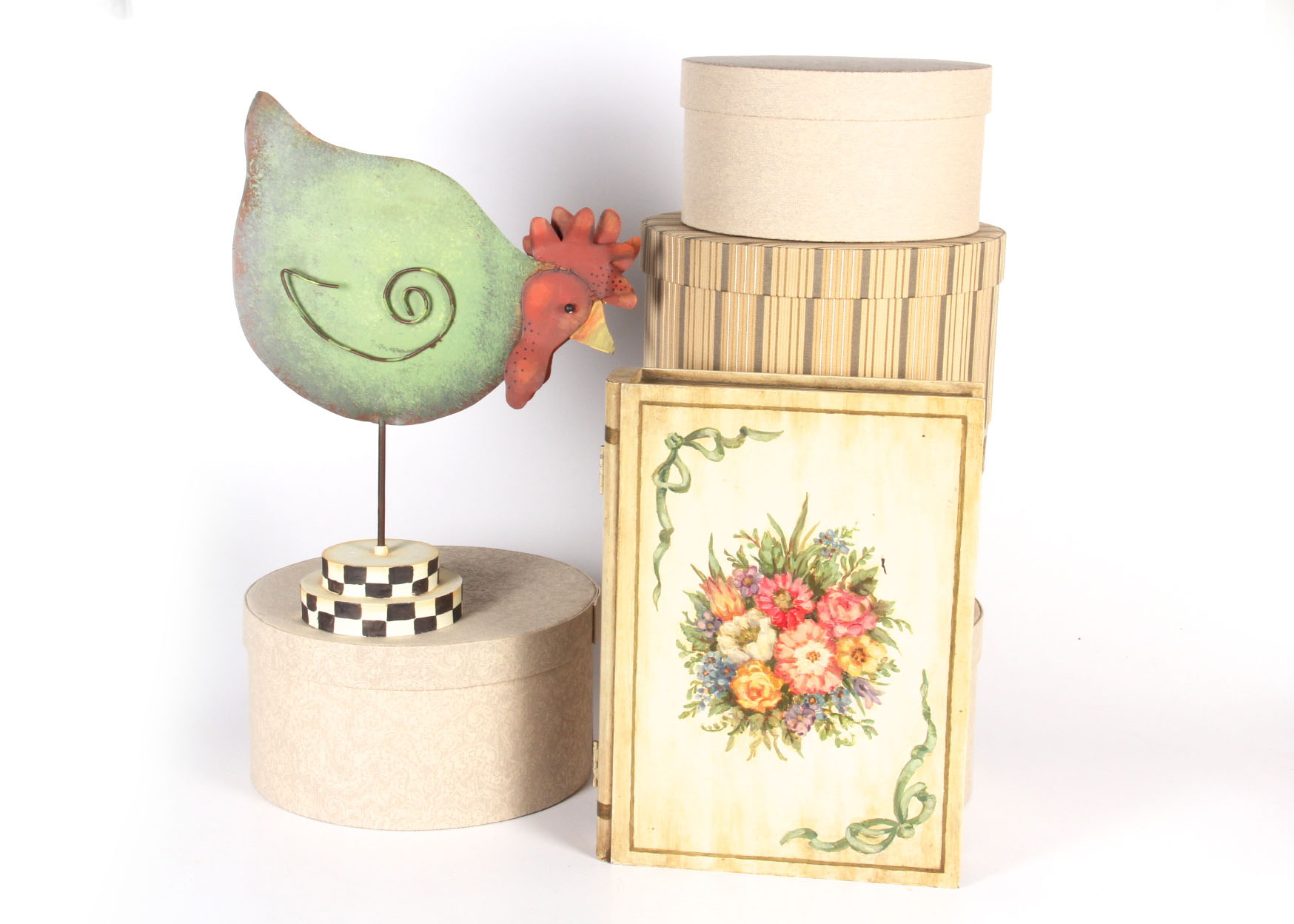 Decorative Hatboxes and Decor