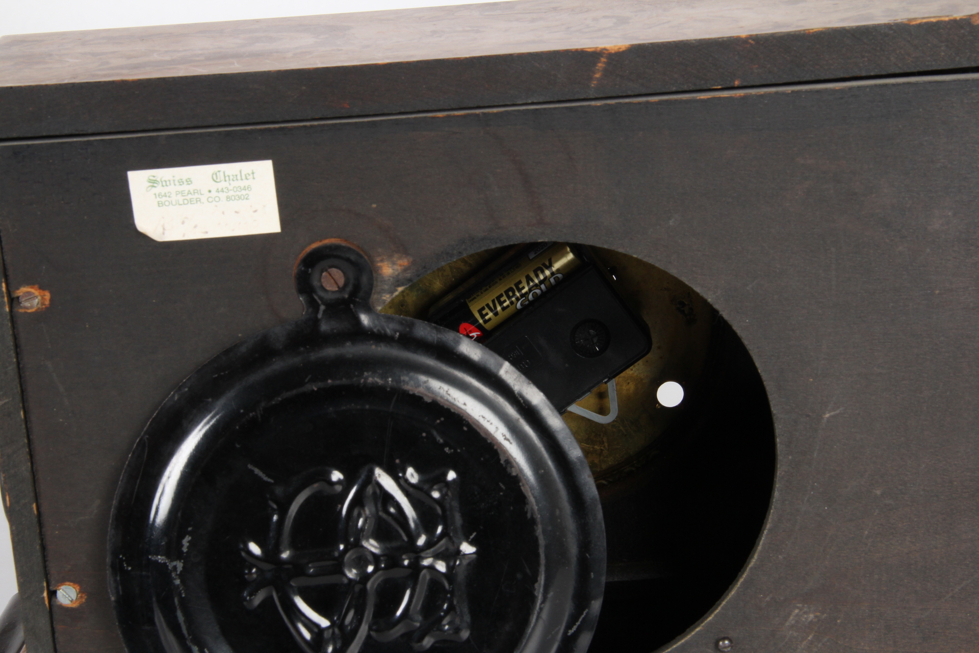 Early Seth Thomas Adamantine Eight-Day Mental Clock