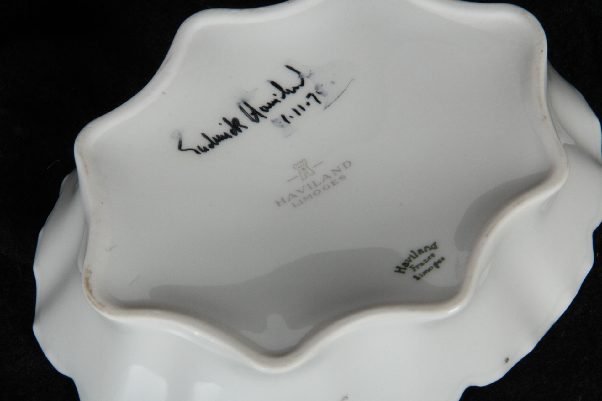 Duo of Haviland Porcelain Dishes