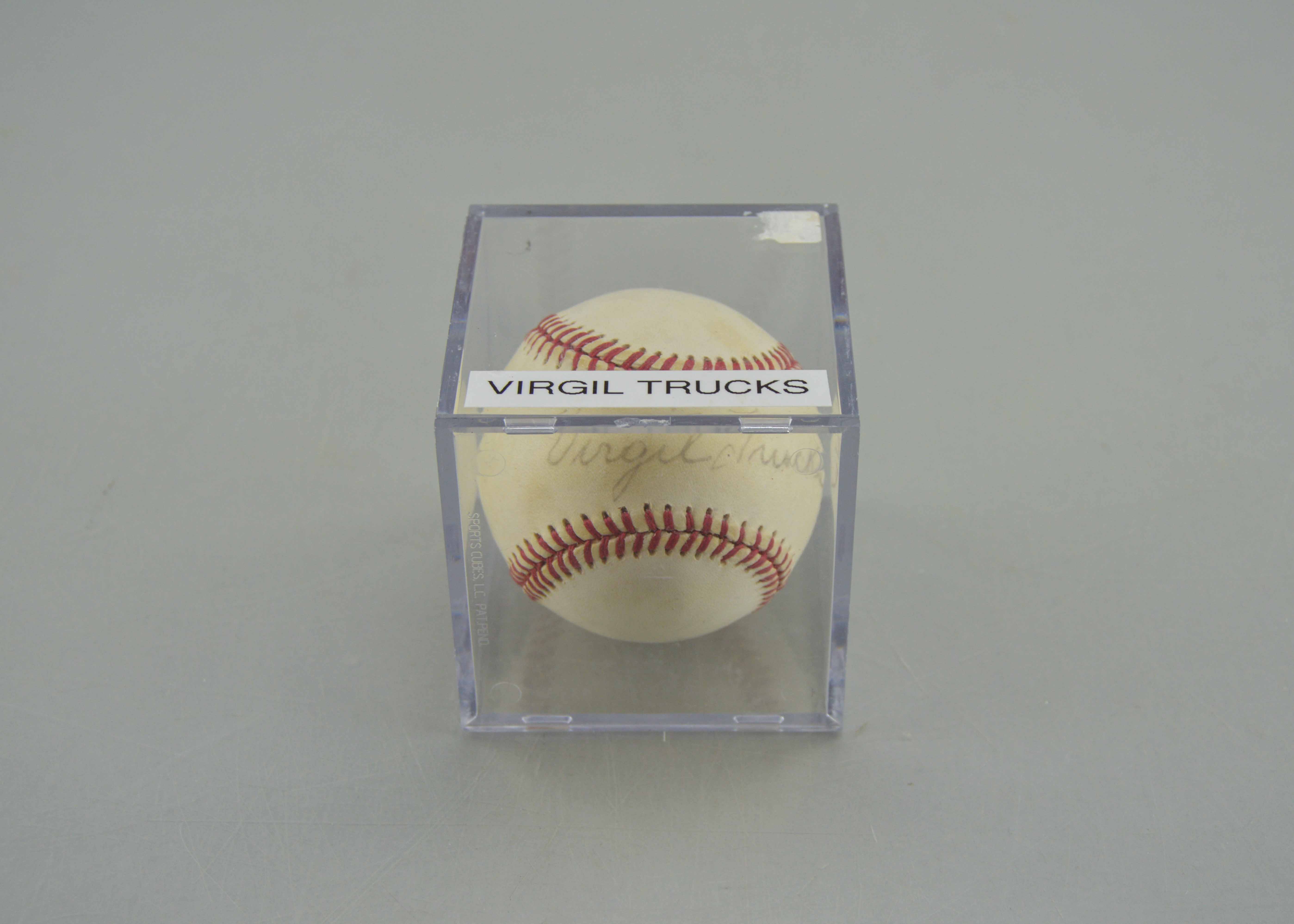 Virgil Trucks Autographed Baseball