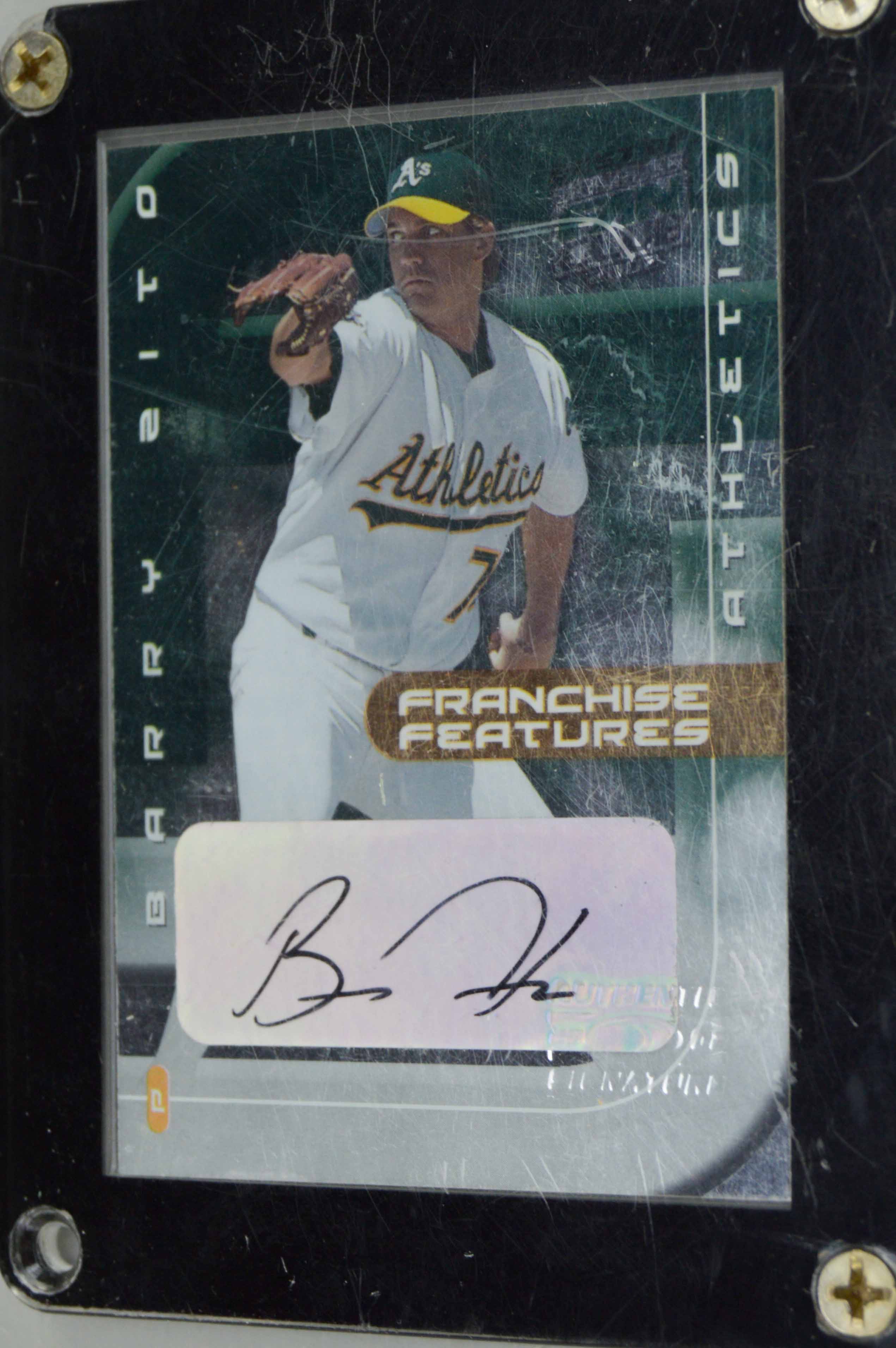 Set of Autographed Barry Zito Cards