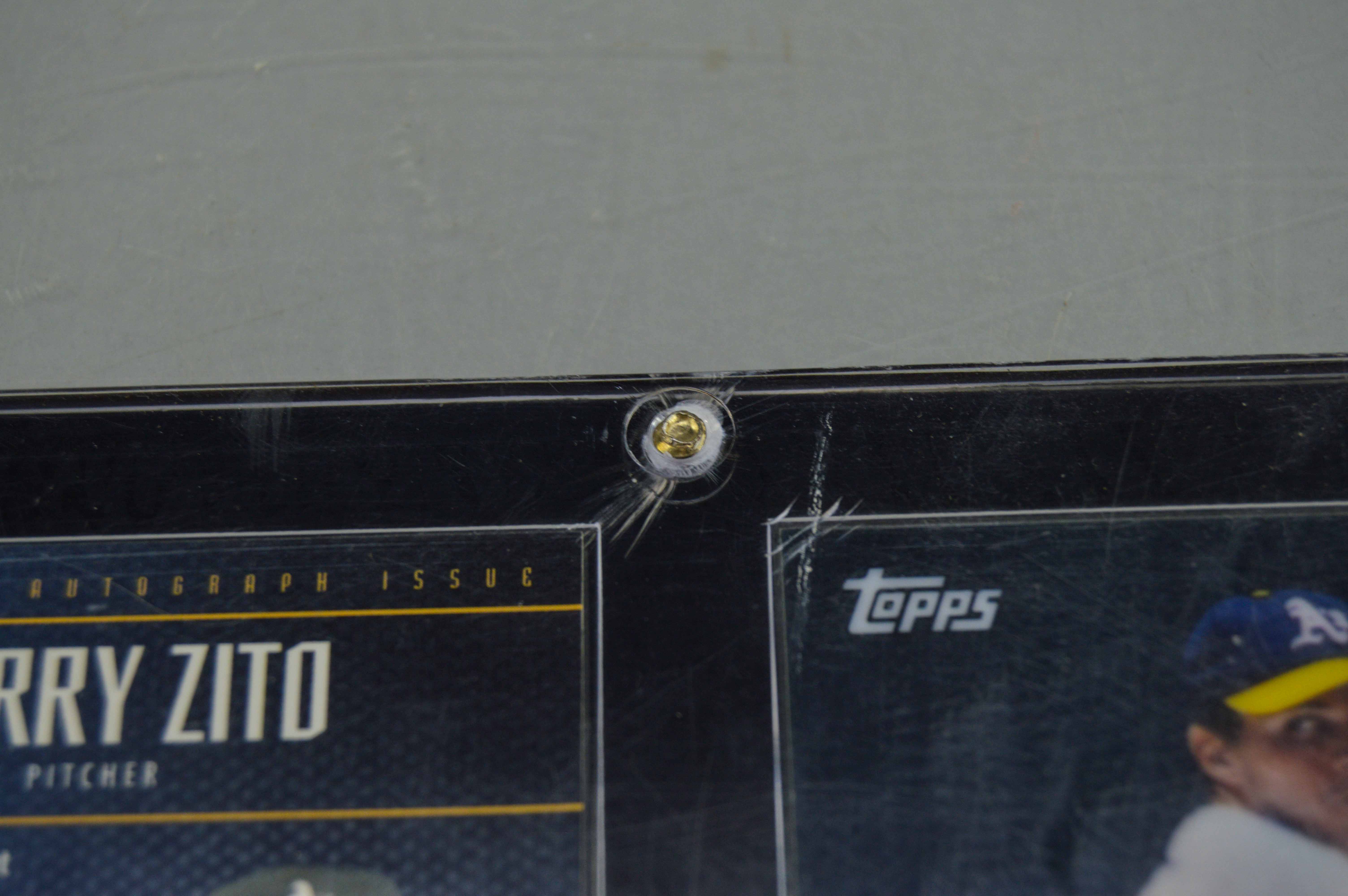 Set of Autographed Barry Zito Cards