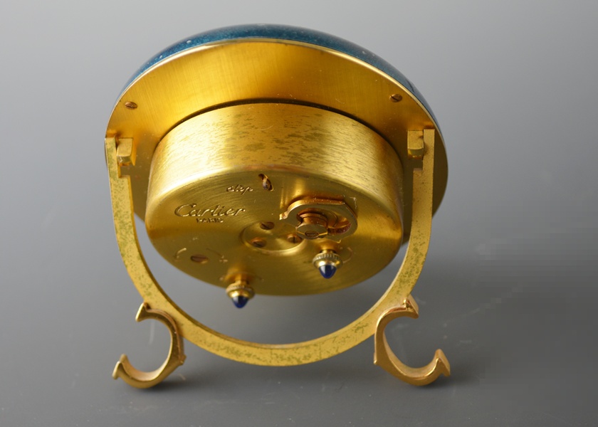 Cartier Paris Oval Desk Alarm Clock