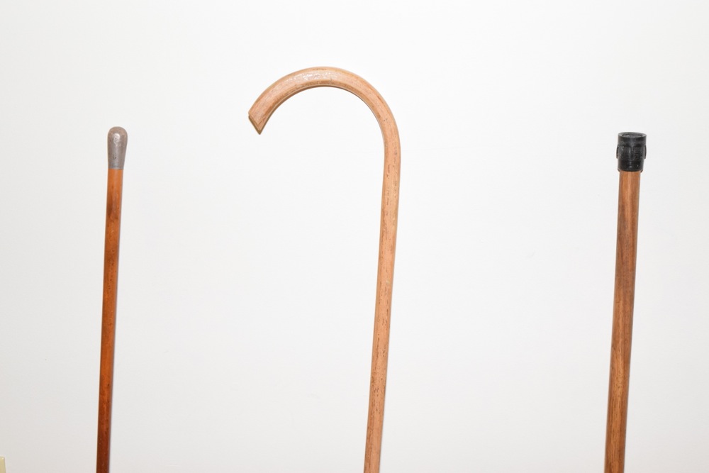 Vintage Wood Walking Sticks