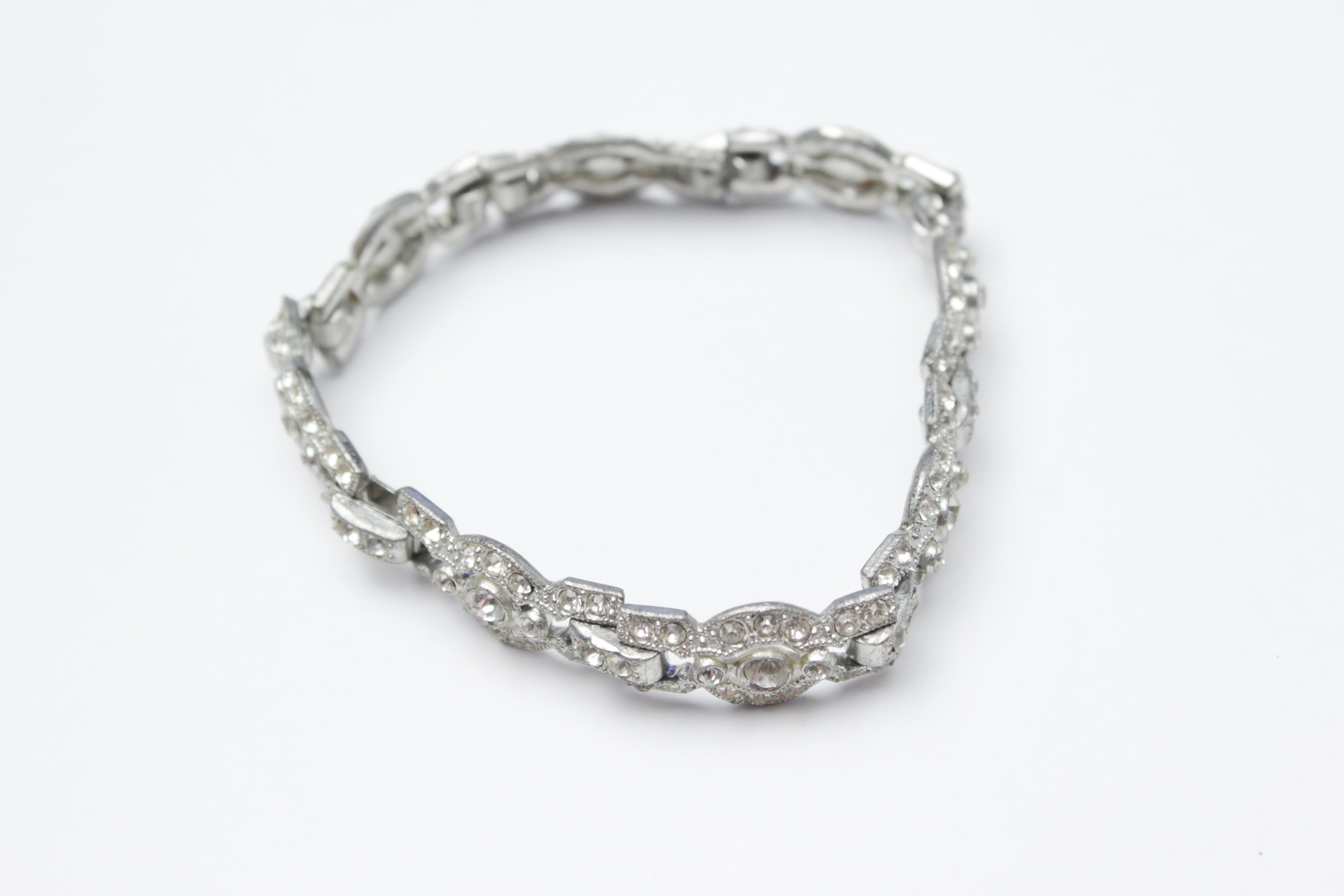 Collection of Rhinestone Jewelry