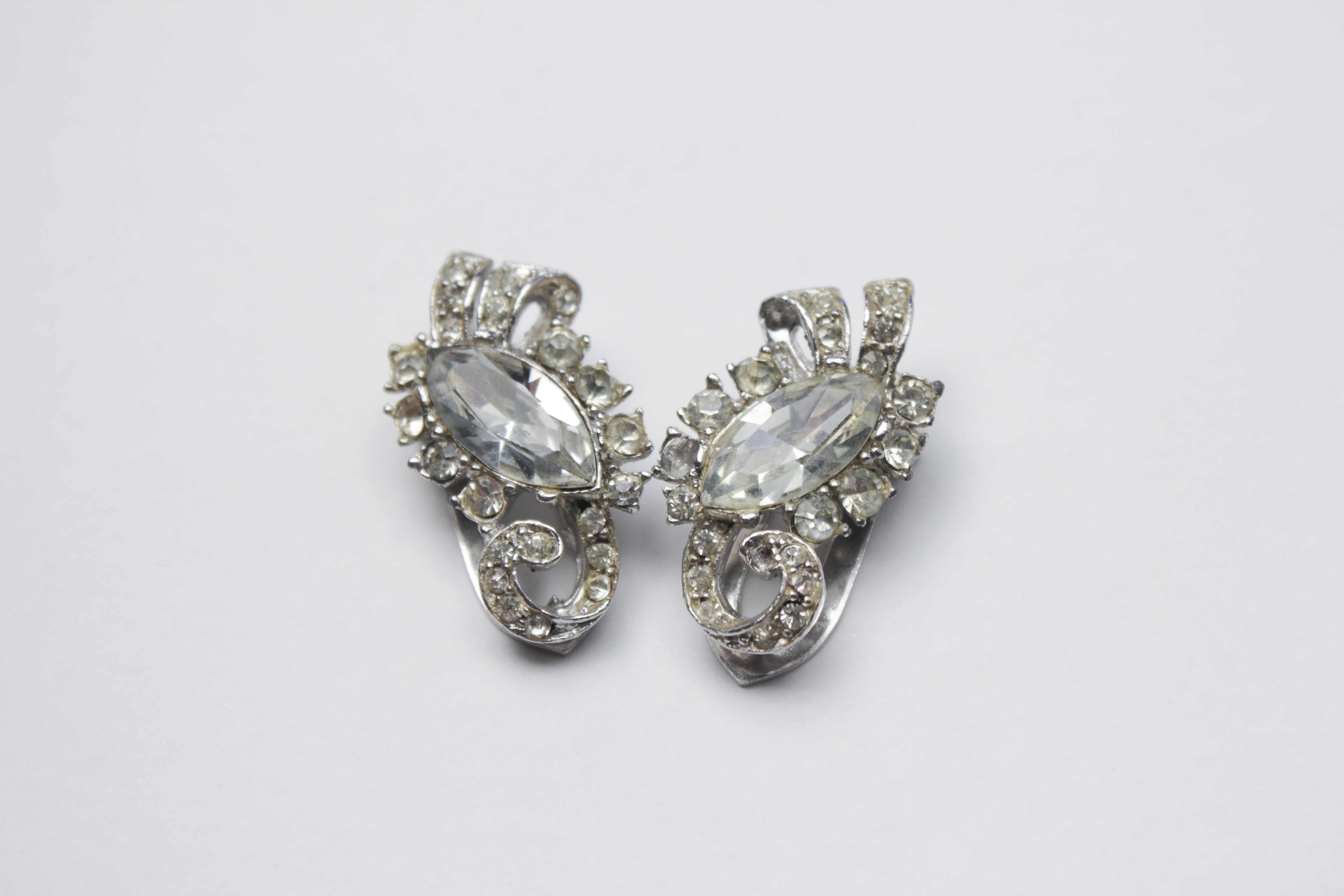 Collection of Rhinestone Jewelry