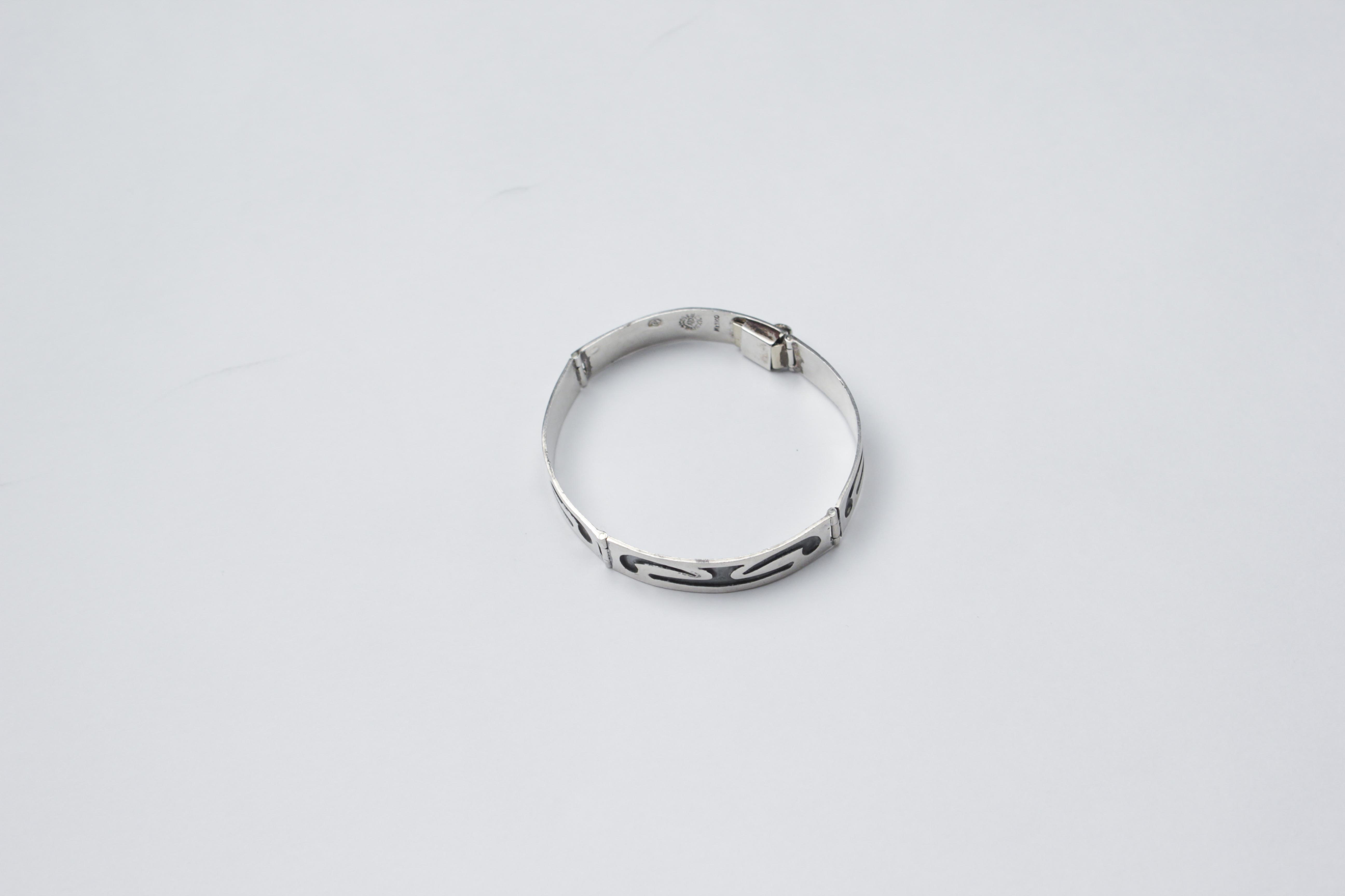 Mexican Sterling Silver 7" Bracelet