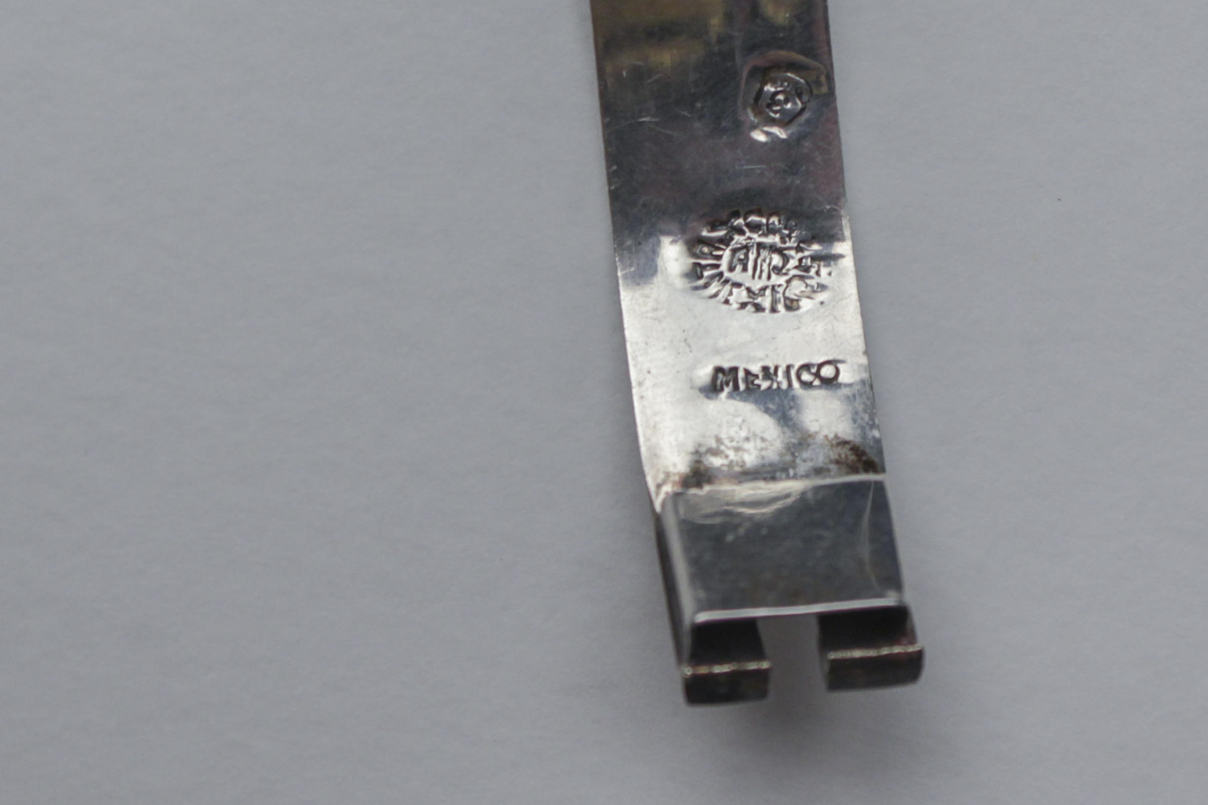 Mexican Sterling Silver 7" Bracelet