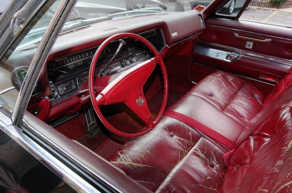 1967 Black Cadillac Fleetwood Brougham