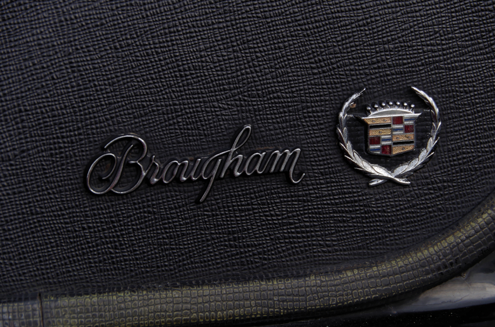 1967 Black Cadillac Fleetwood Brougham