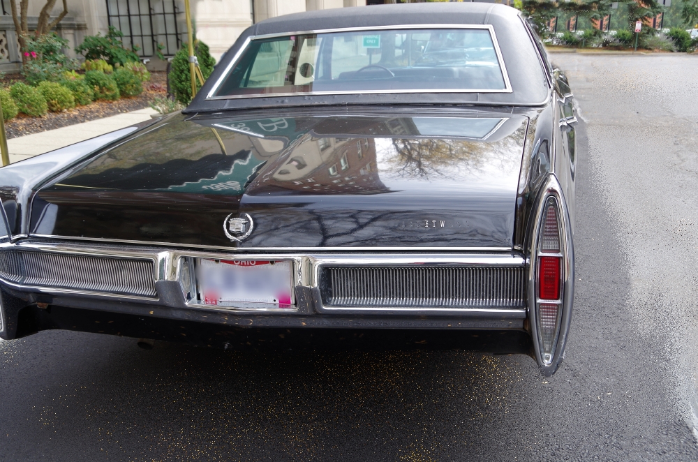 1967 Black Cadillac Fleetwood Brougham