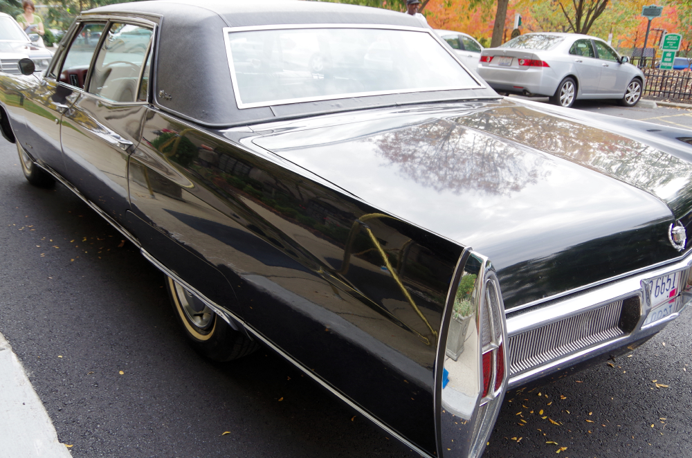 1967 Black Cadillac Fleetwood Brougham