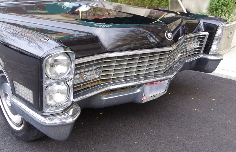 1967 Black Cadillac Fleetwood Brougham