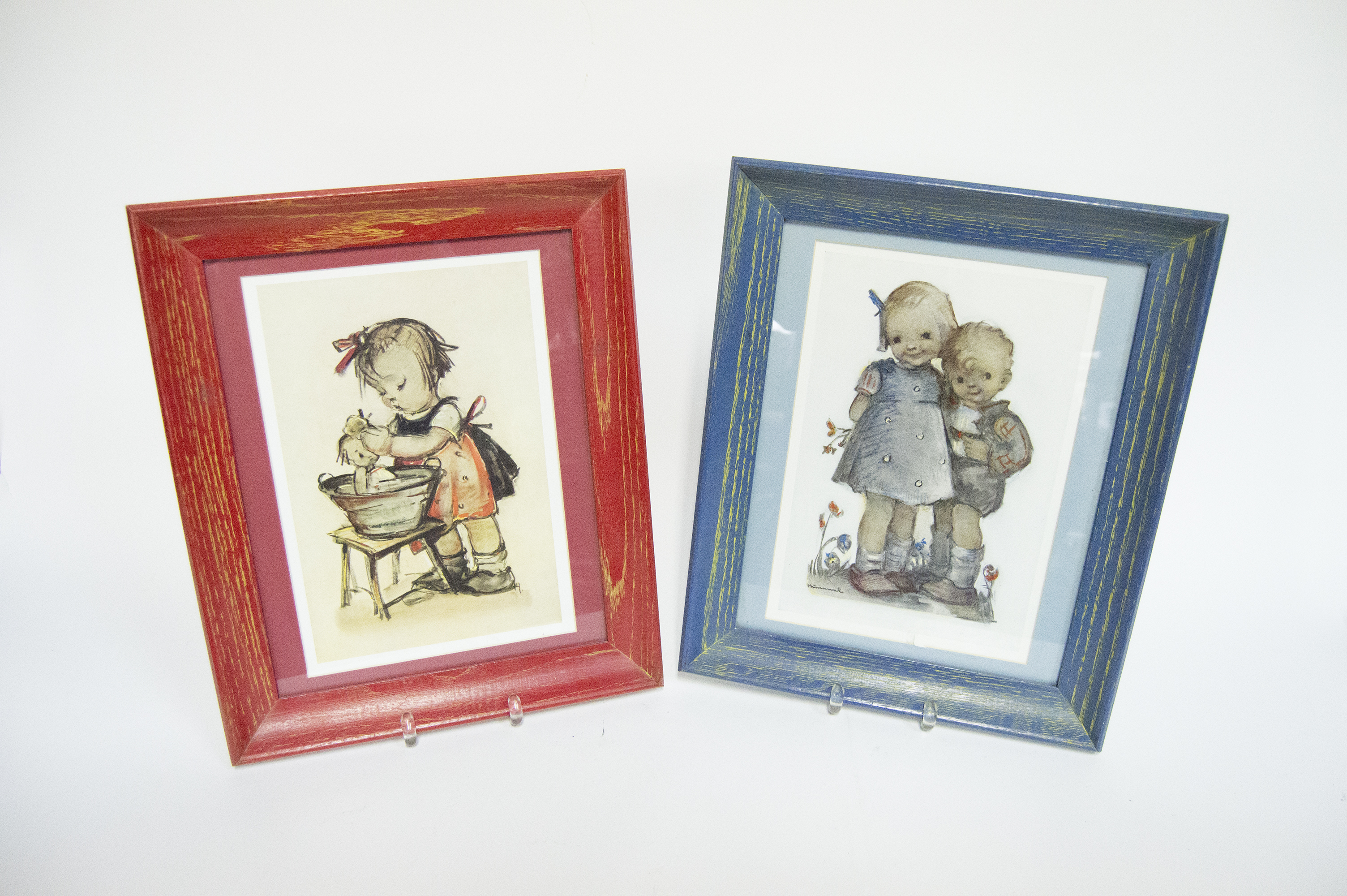 Pair of Vintage Hummel Lithographs