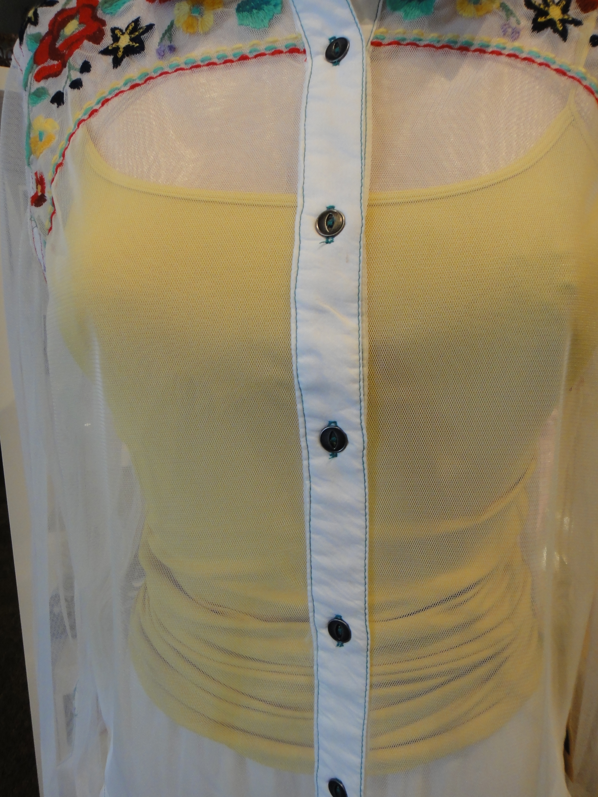 New Double D Ranchwear Carleen Embroidered Outfit Size M