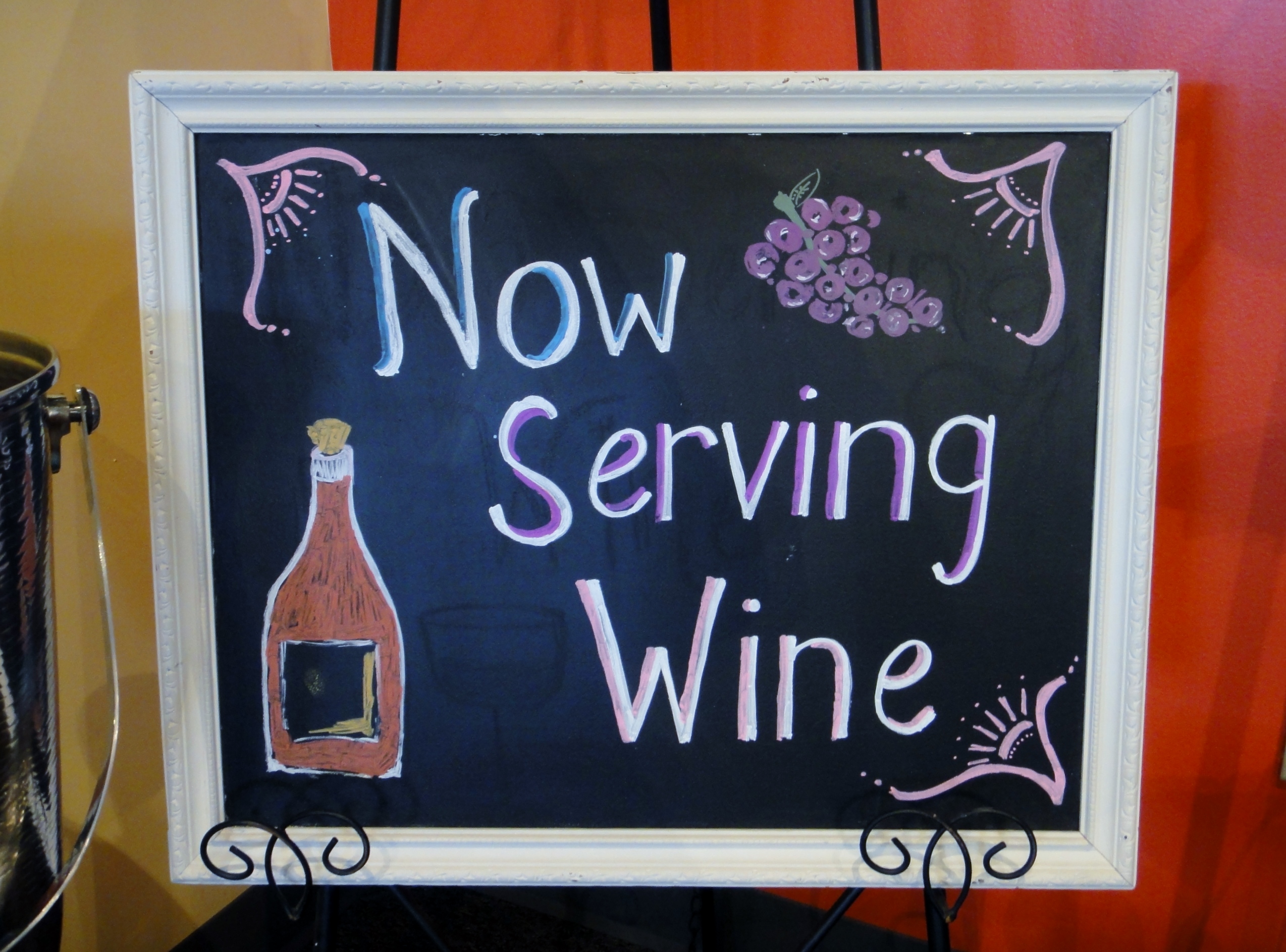 Silver Tone Champagne Stand, Wine Glasses, Display Stands + More