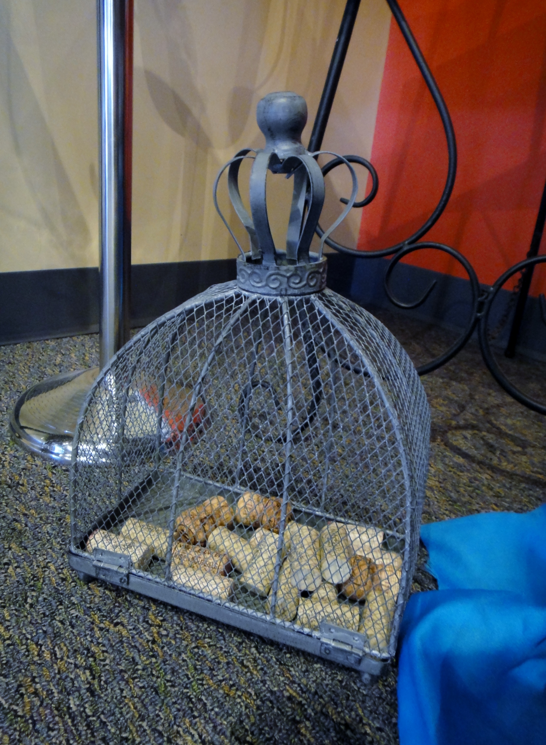 Silver Tone Champagne Stand, Wine Glasses, Display Stands + More