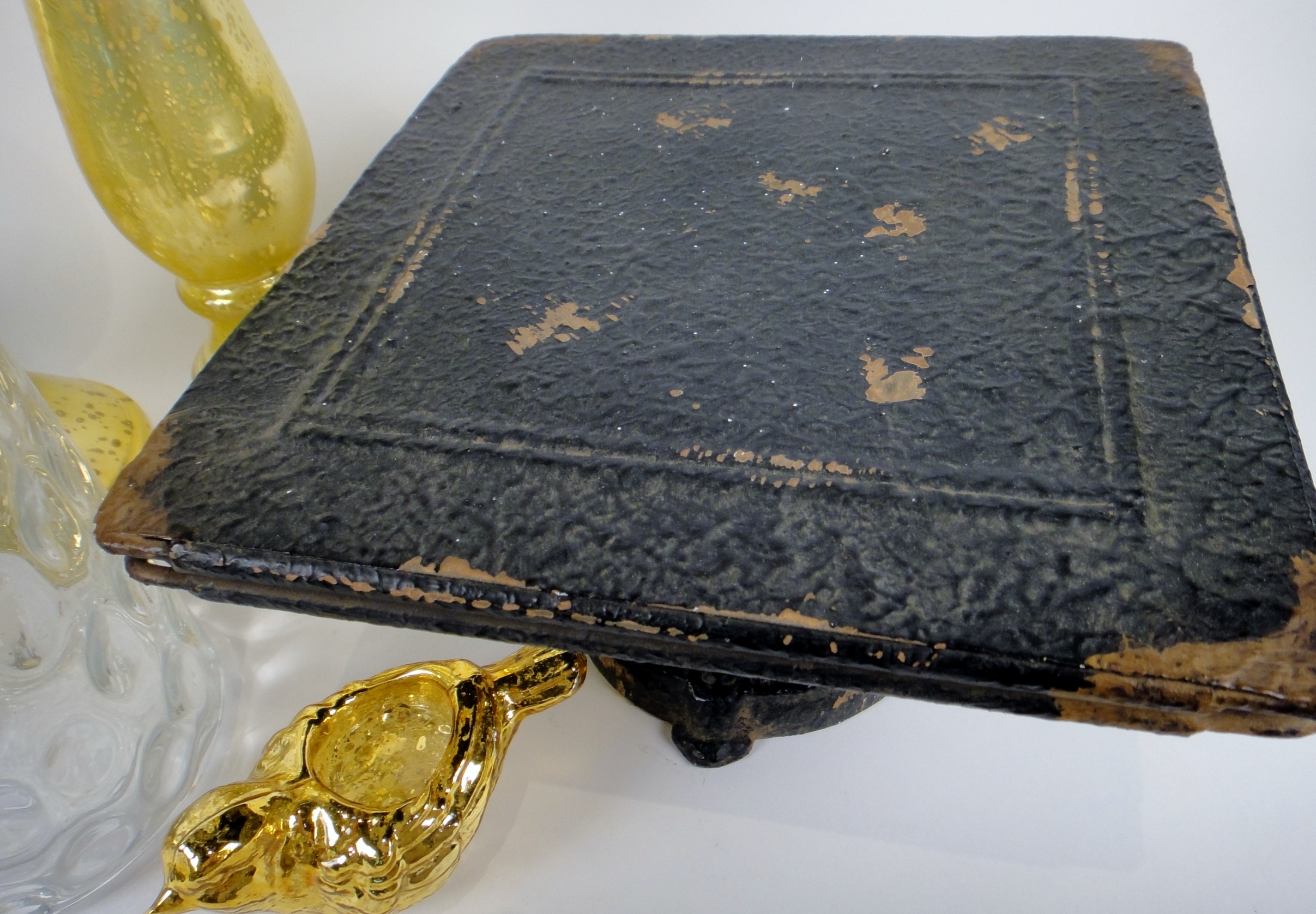 Mercury Glass Candle Holders, Display Stands and Birds