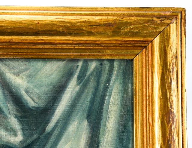 Original Volney Richardson Oil on Canvas Floral Still Life