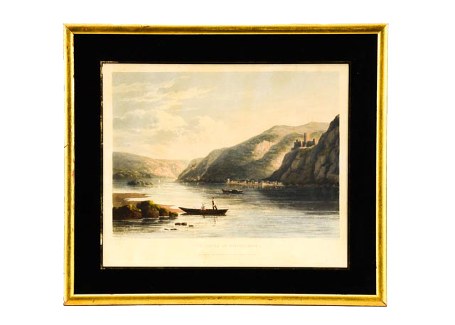 Antique T. Sutherland Engraving "The Castle of Furstenburg"