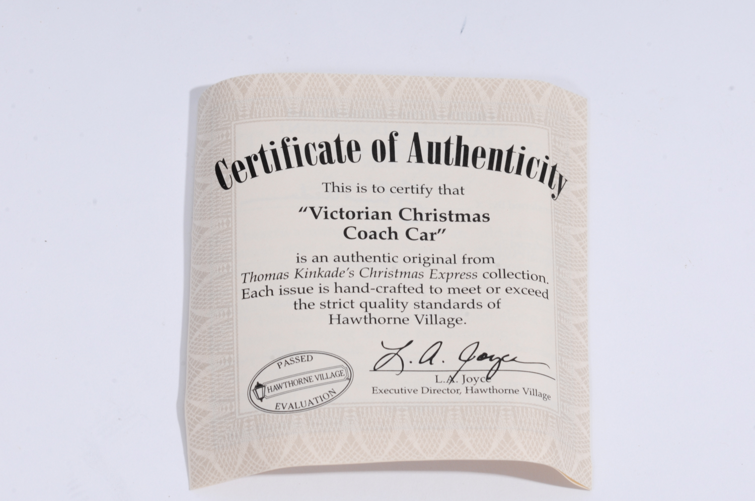 Hawthorne Village Christmas Train Set