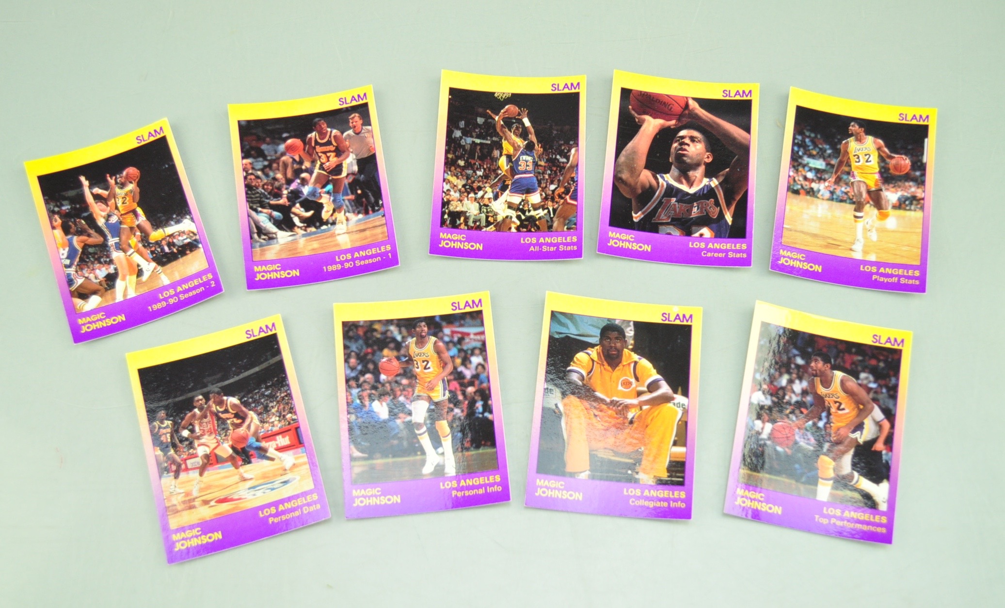 Collection of Basketball Slam Cards