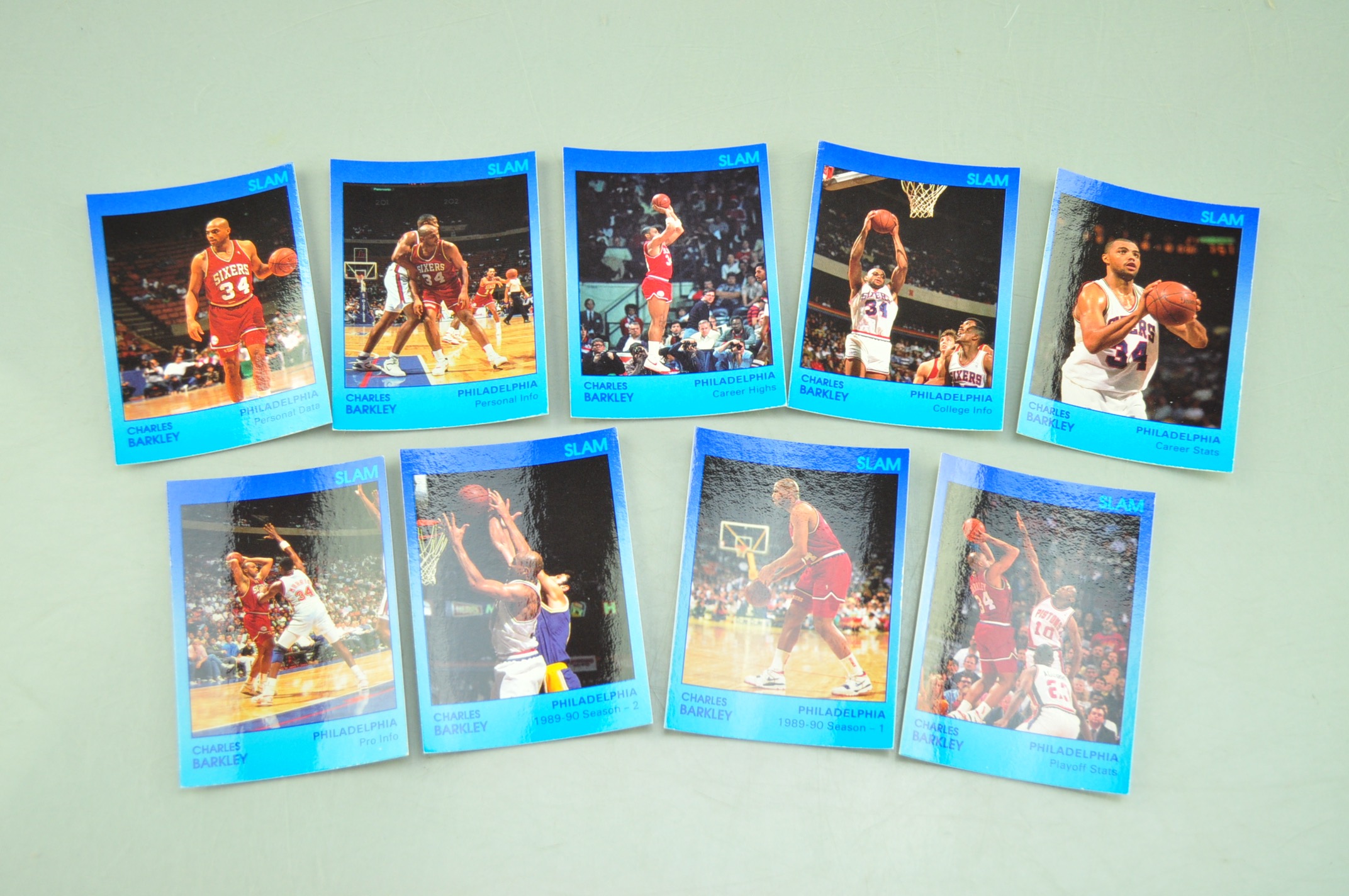 Collection of Basketball Slam Cards