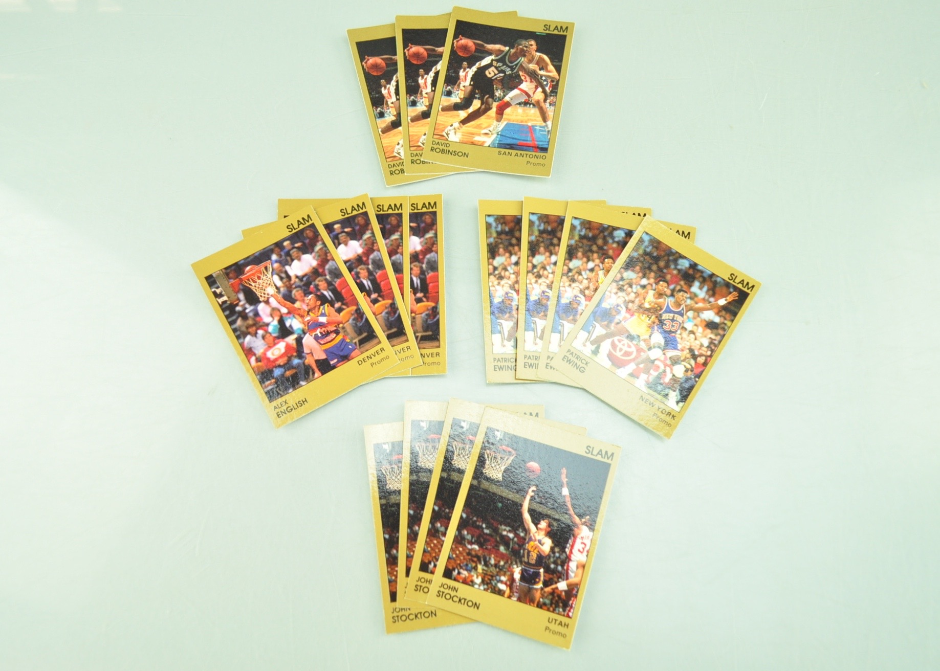 Collection of Basketball Slam Cards
