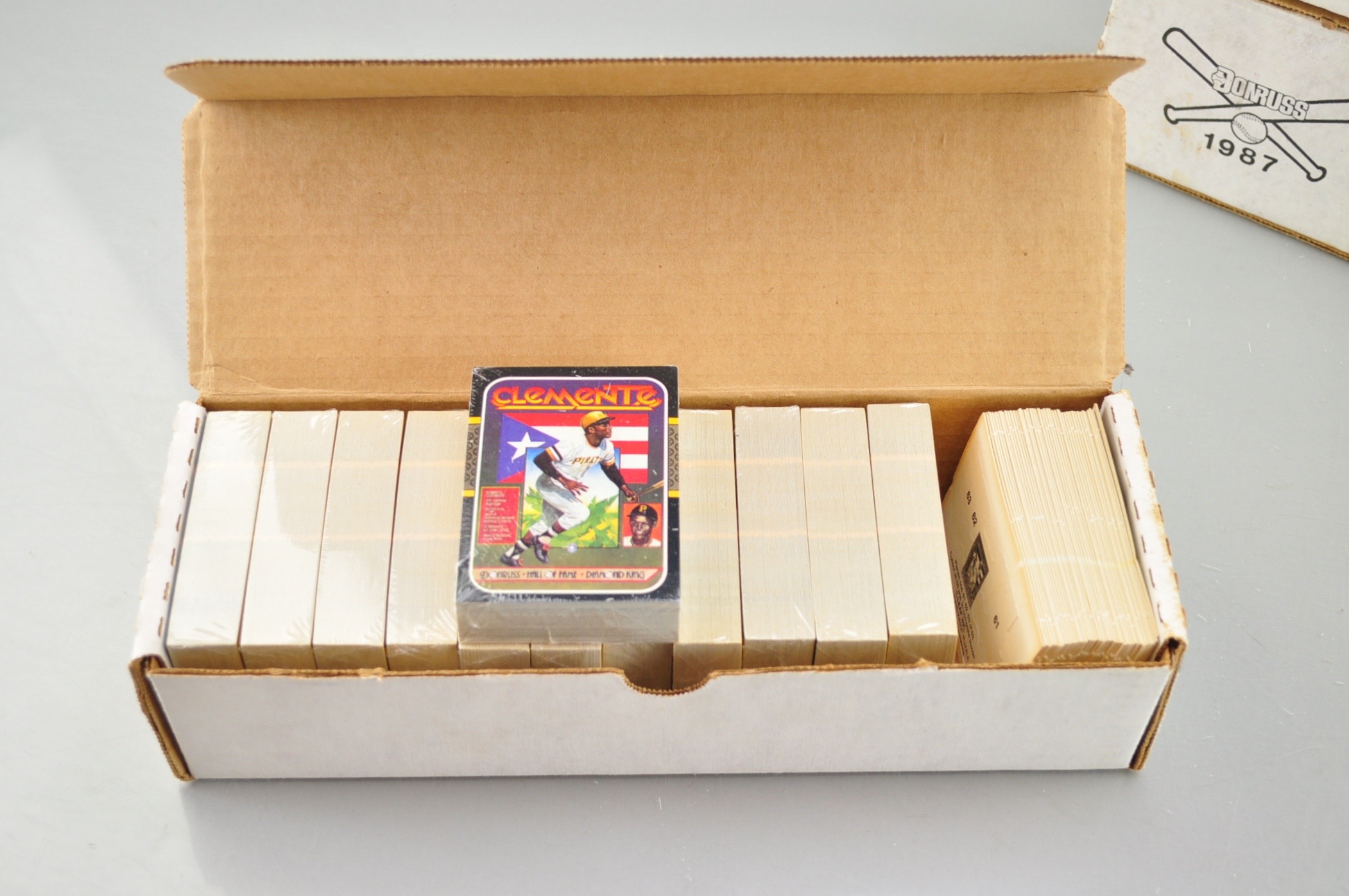 Assortment Of 1987 Donruss Factory Set Baseball Cards