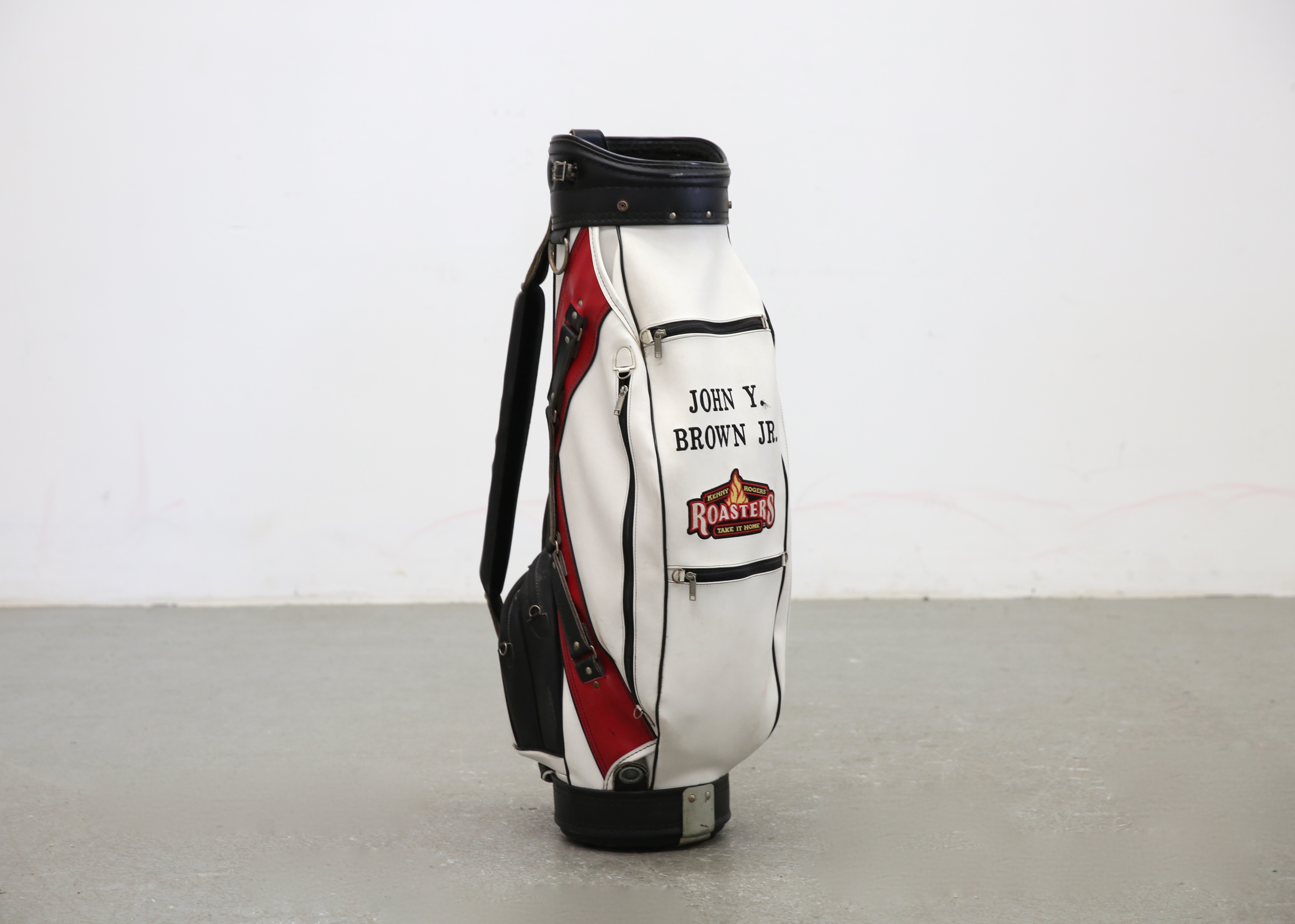 John Y. Brown, Jr. Kenny Rogers Rosters Golf Bag