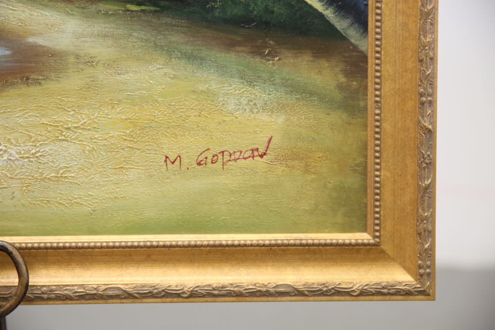 Oil Painting by M. Gordon