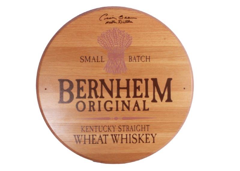Signed Bernheim Original Whiskey Barrel Head