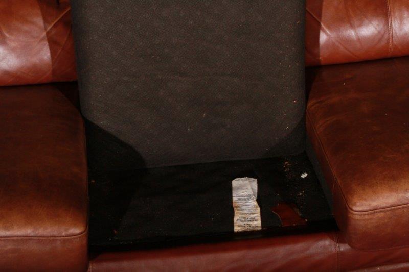 Chestnut Brown Leather Couch