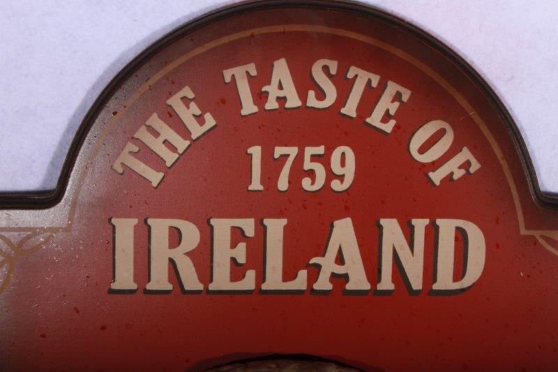 Three Dimensional Guinness Wooden Bar Sign