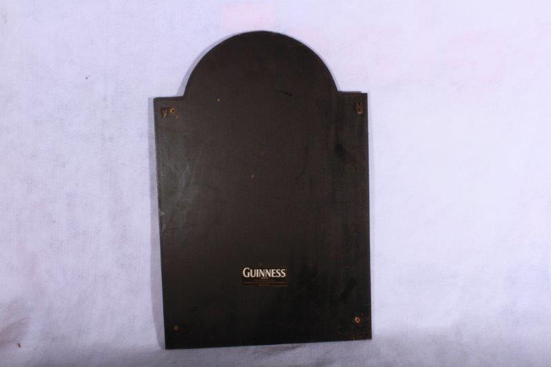 Three Dimensional Guinness Wooden Bar Sign