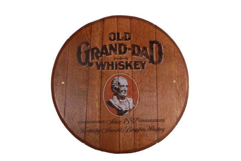 Old Grand-Dad Whiskey Barrel Head