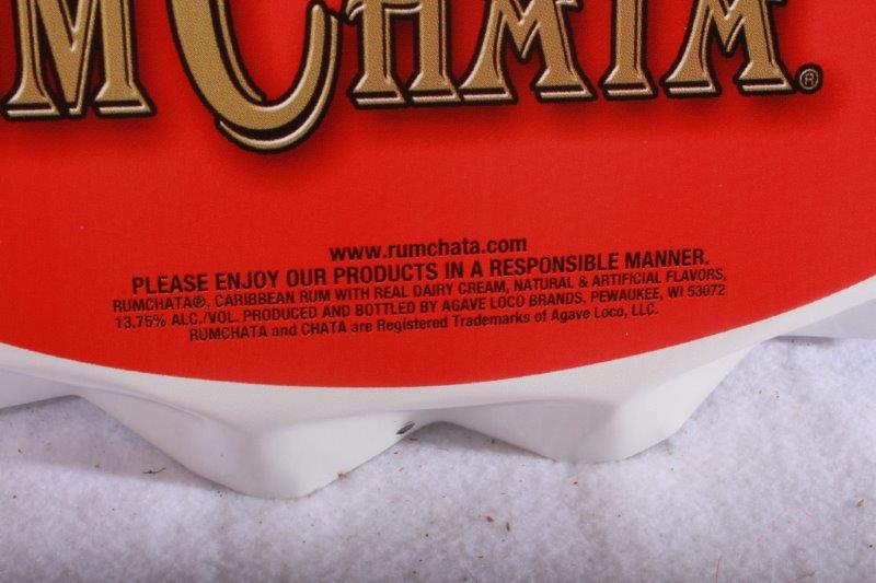 Rum Chata 1950s Style Metal Sign