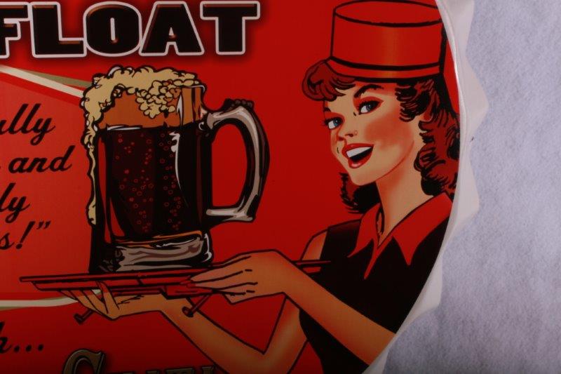 Rum Chata 1950s Style Metal Sign