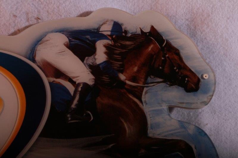 Miller Lite Kentucky Derby Themed Light Sign