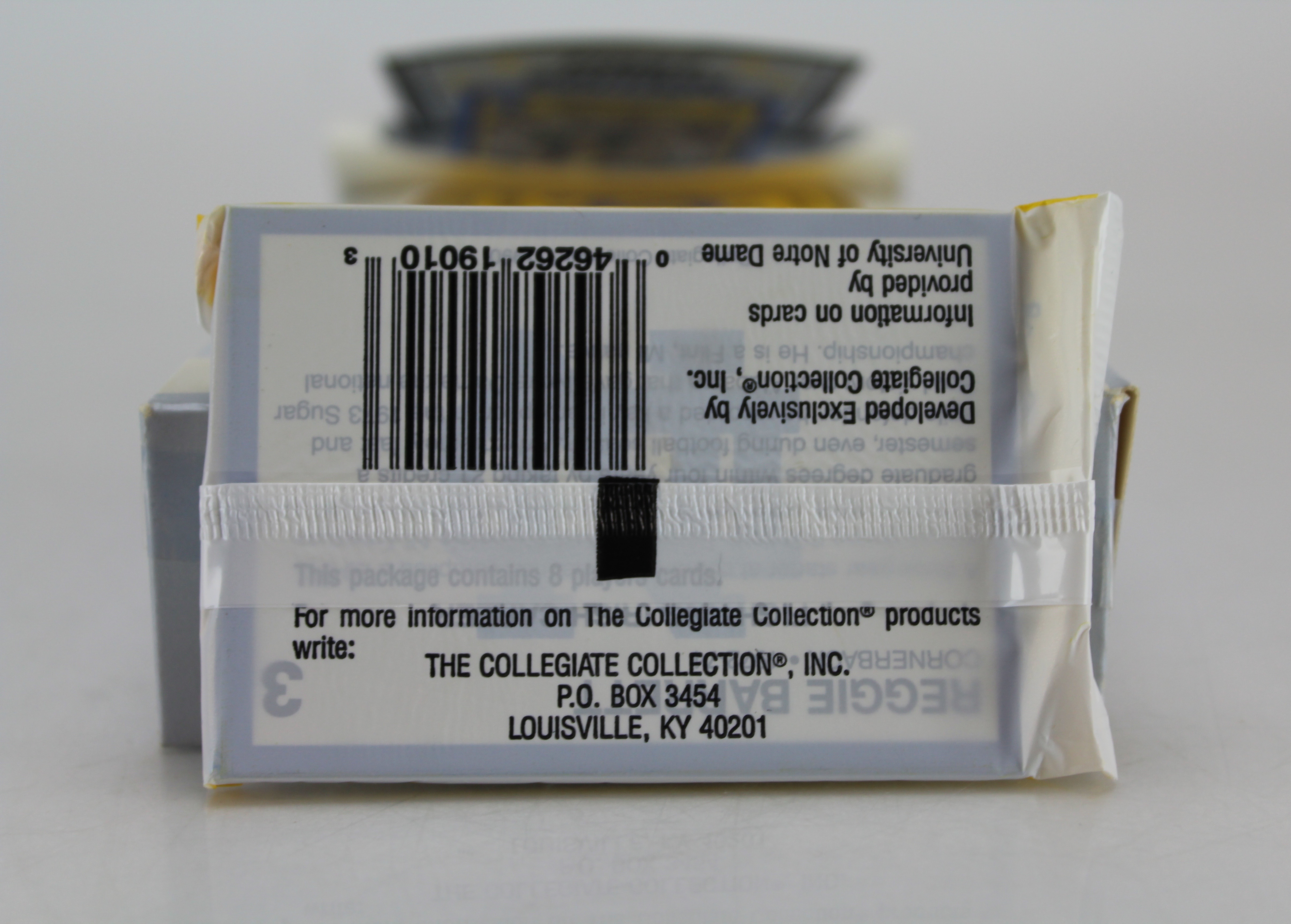 Trio of Notre Dame Boxes of Trading Cards