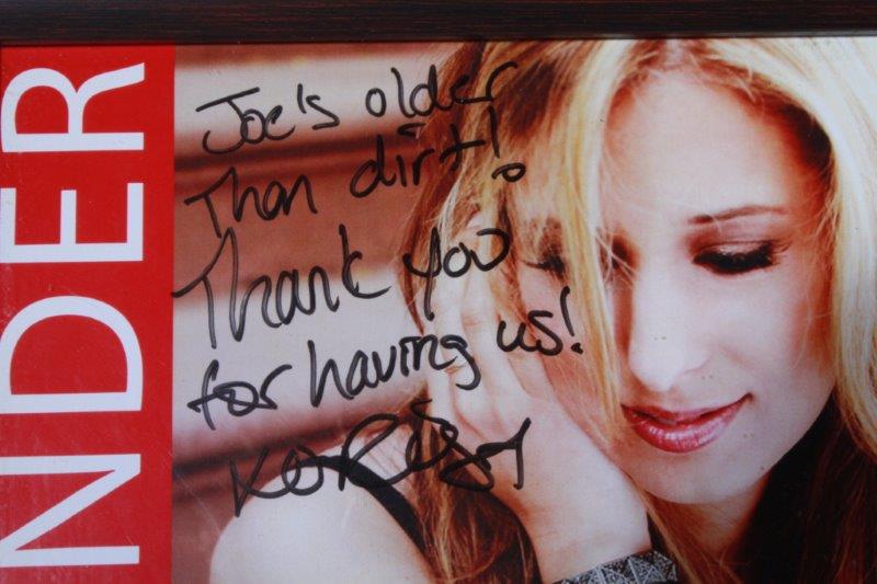 Framed Risa Binder Signed Promotional Photo