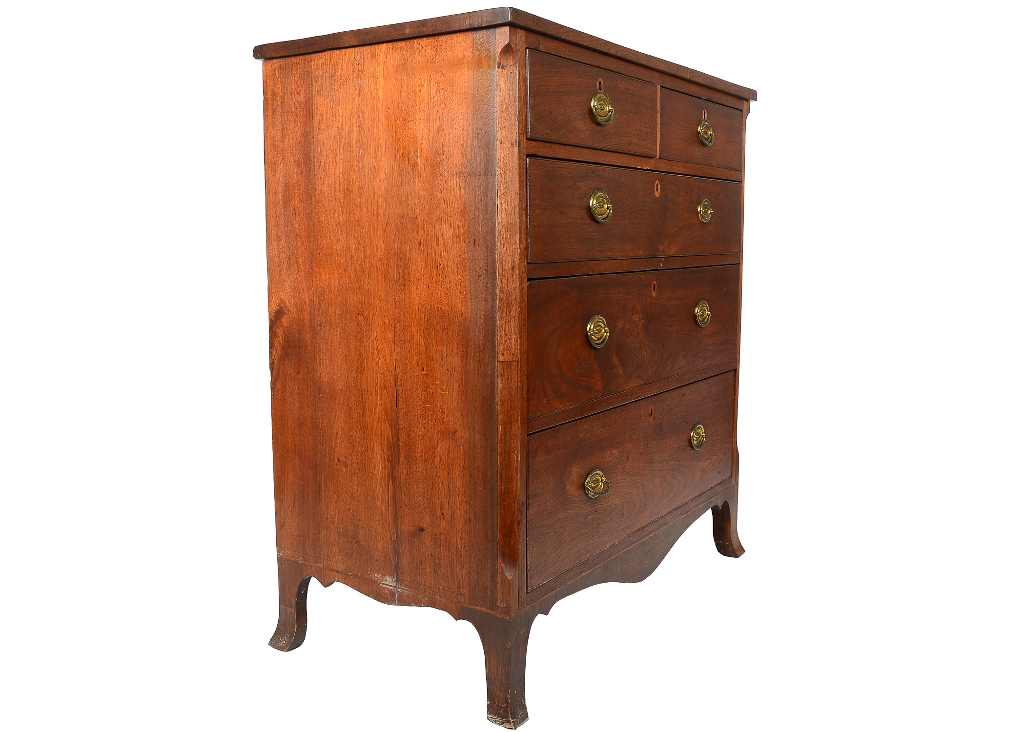 Vintage Walnut Chest of Drawers