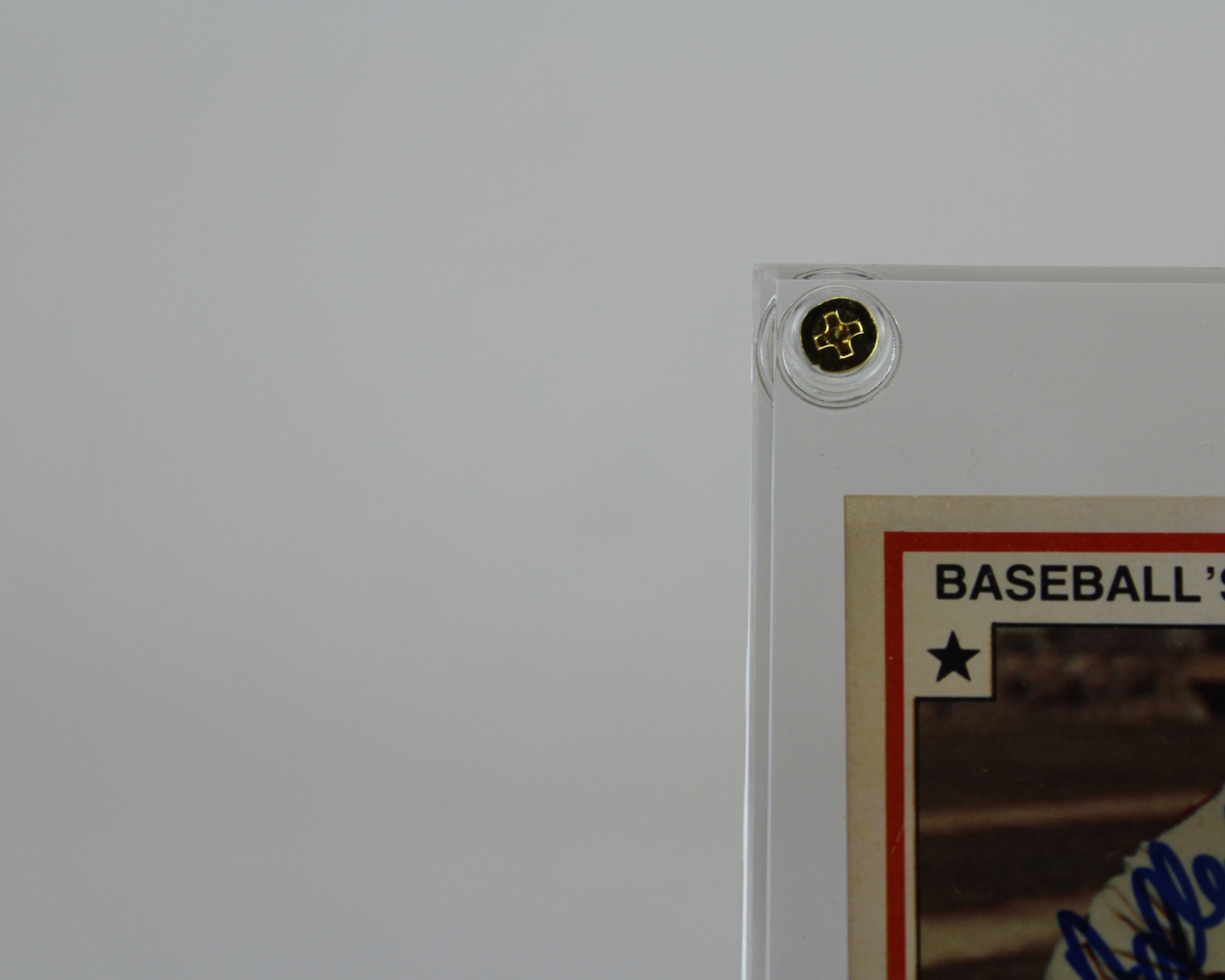 Baseball Card Assortment Including Autographed Bob Feller Card