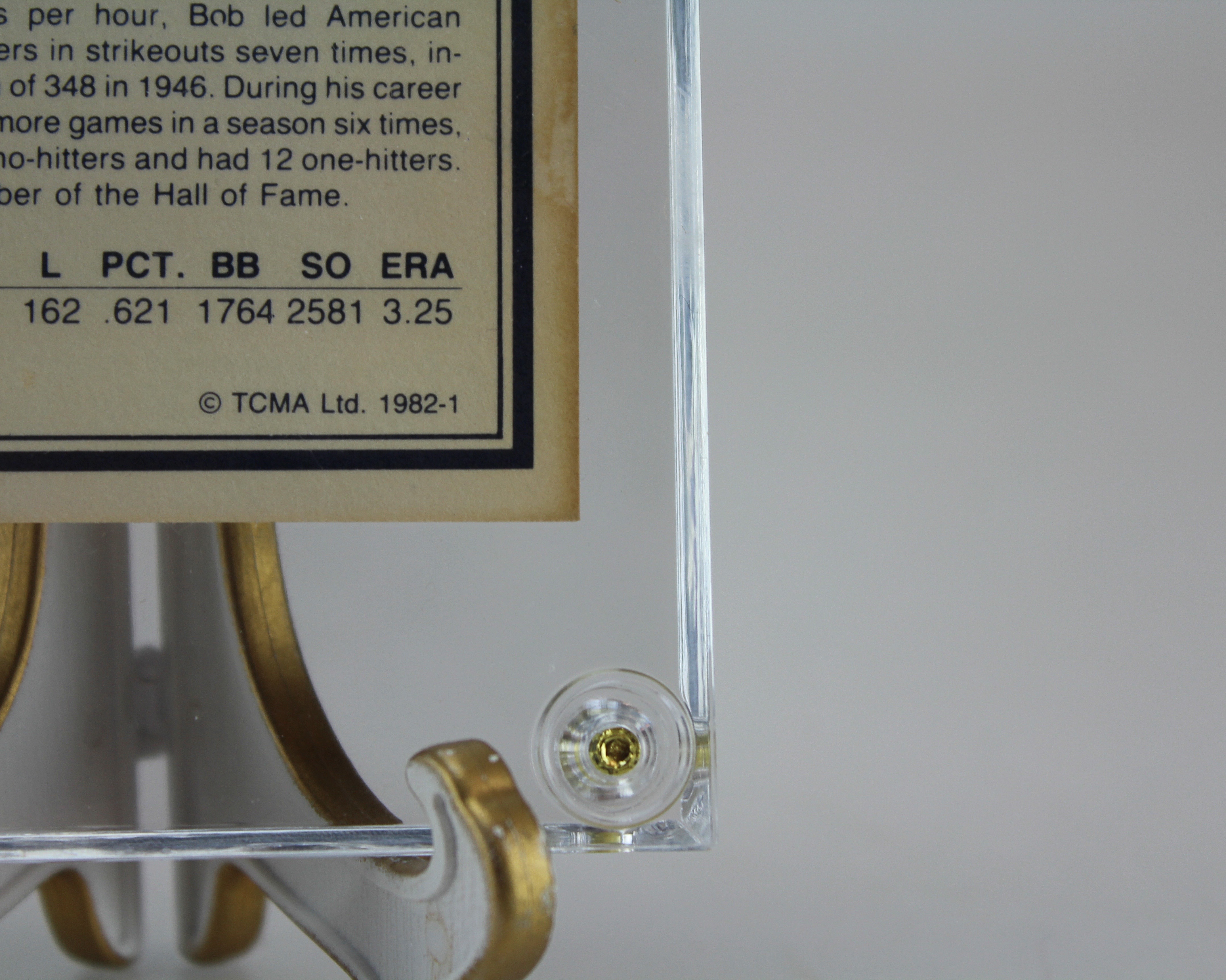 Baseball Card Assortment Including Autographed Bob Feller Card