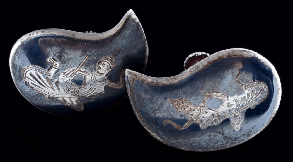 Sterling Mexican and Siam Jewelry