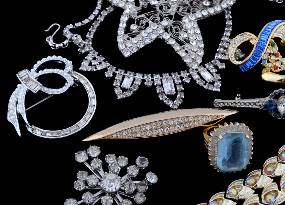 Vintage Rhinestone Costume Jewelry