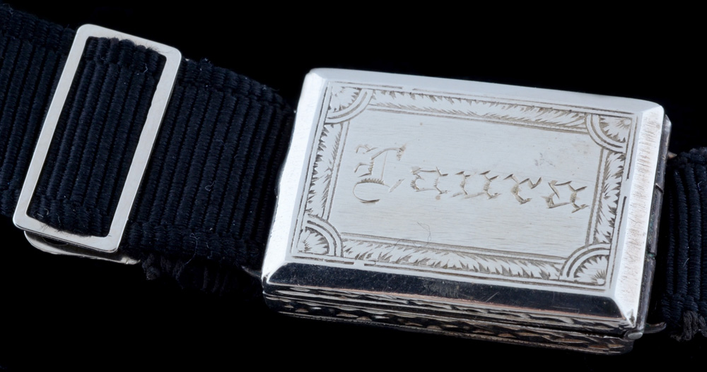 1920s 14K White Gold Watch and Interchangeable 18K Clasp Band