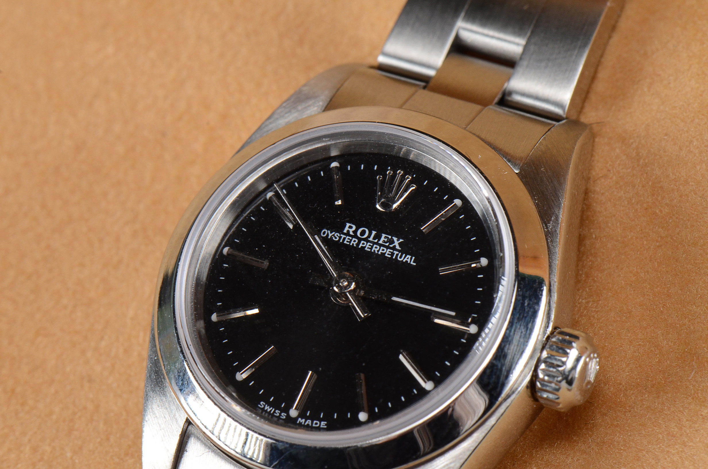 Women's Rolex Oyster Perpetual Stainless Steel Watch