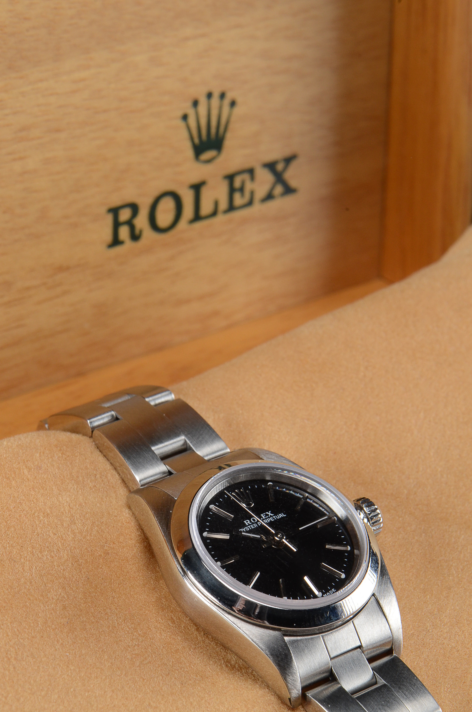 Women's Rolex Oyster Perpetual Stainless Steel Watch