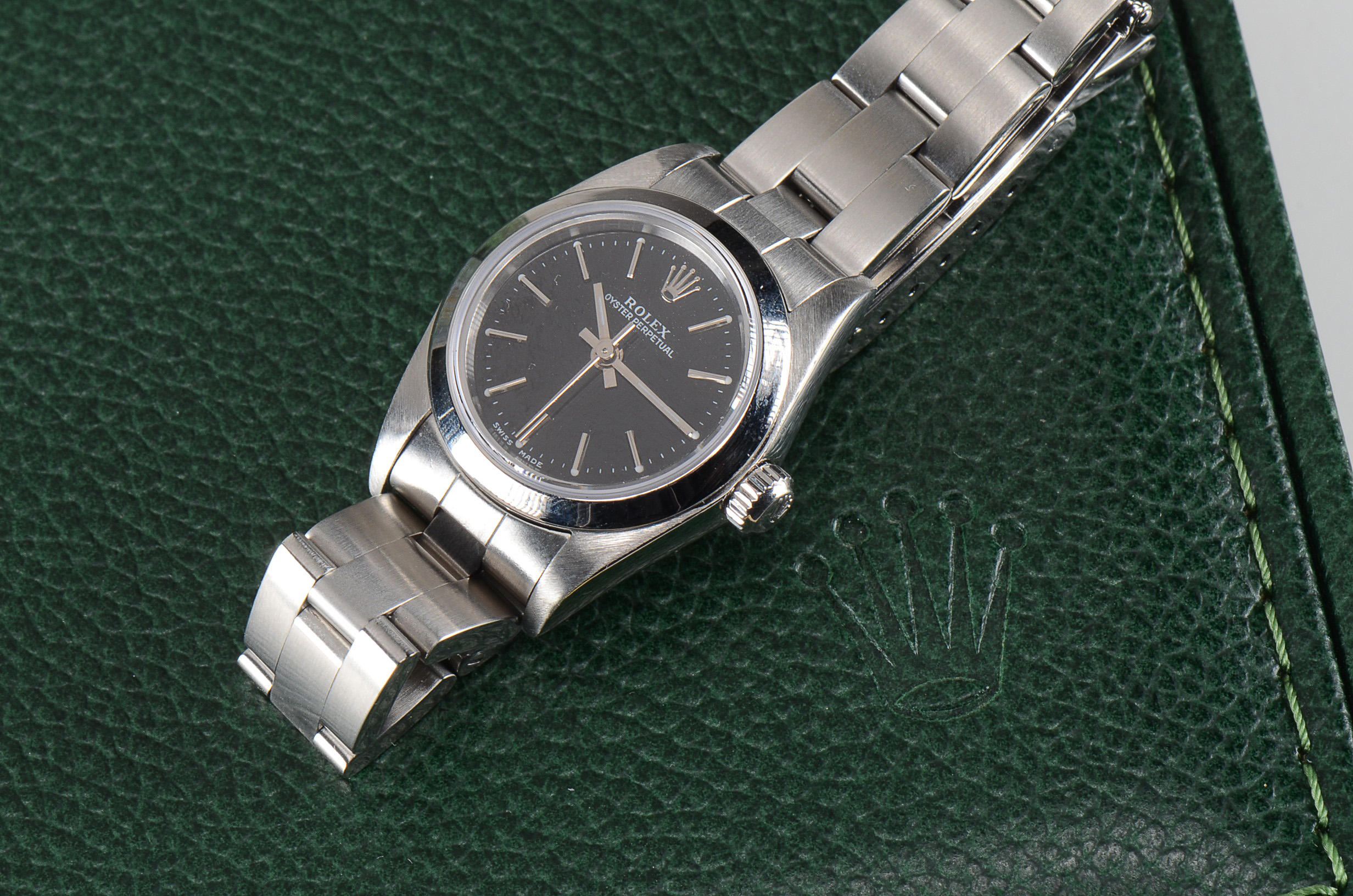 Women's Rolex Oyster Perpetual Stainless Steel Watch